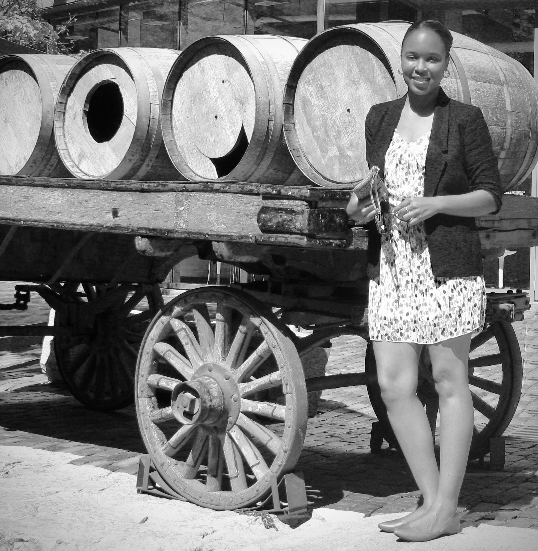 Andrea at Distillery District